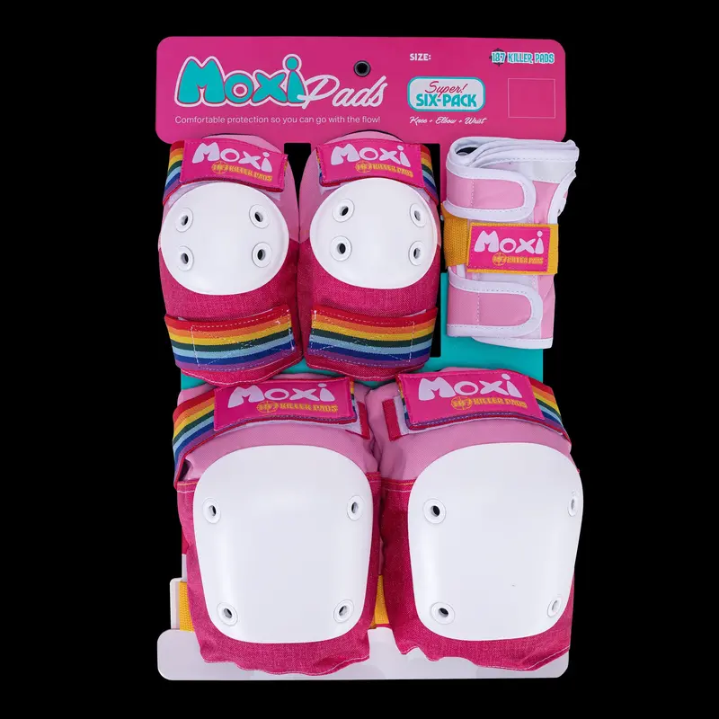 187 Adult Six Pack Pad Set - Moxi - Pink 1