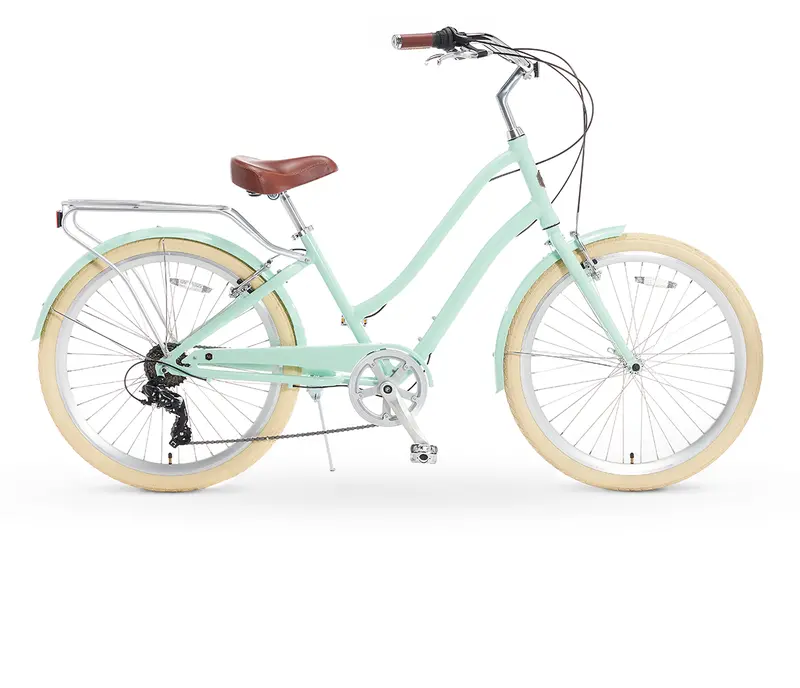 A/O Women’s Frida Touring Hybrid – 7-Speed Step-Through Frame