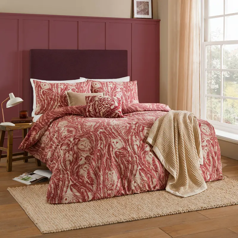 Albus Heritage Duvet Cover Set Redwood 1
