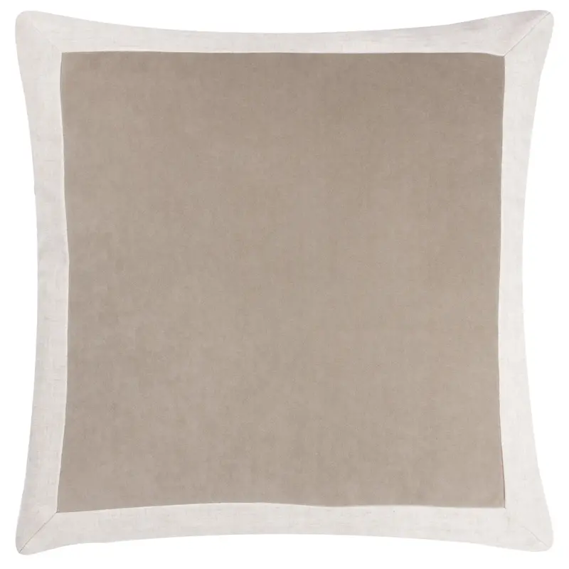 Auden Linen Velvet Cushion Doe 1