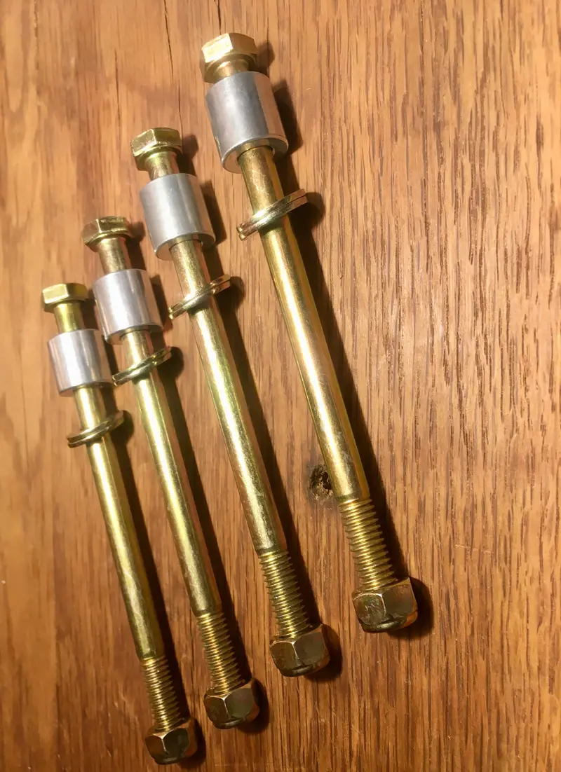 Axle Differential 5" Bolt Kit (Qty. 4) 1