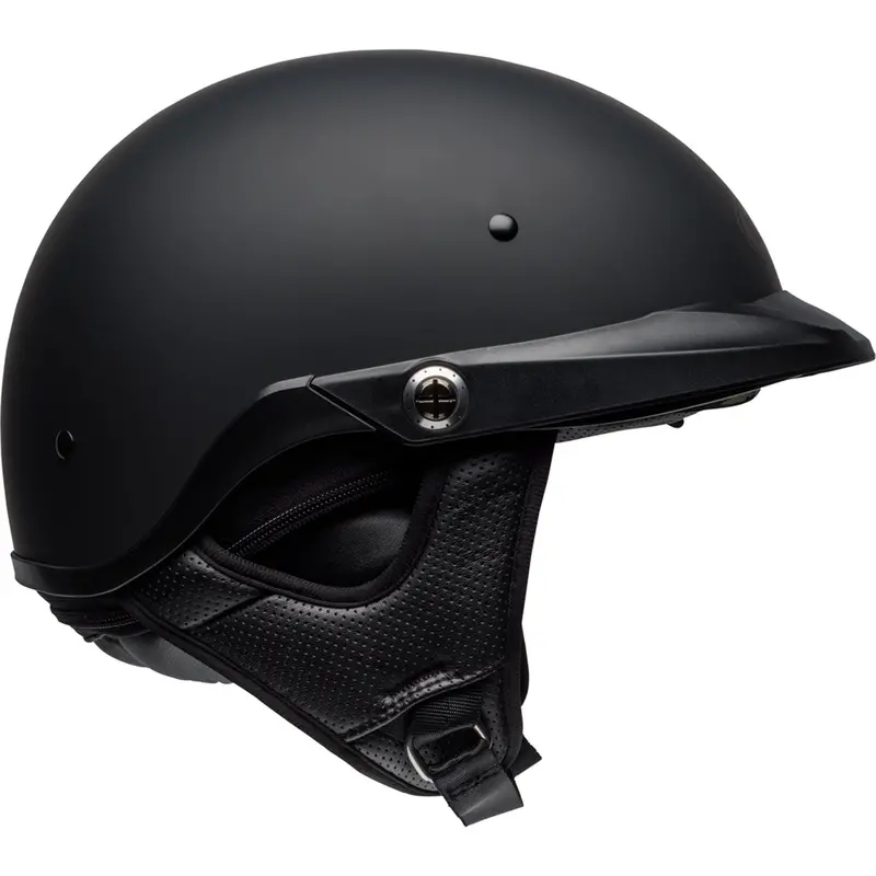 Bell Pit Boss Motorcycle Open Face And 3/4 Helmet Matte Black 1