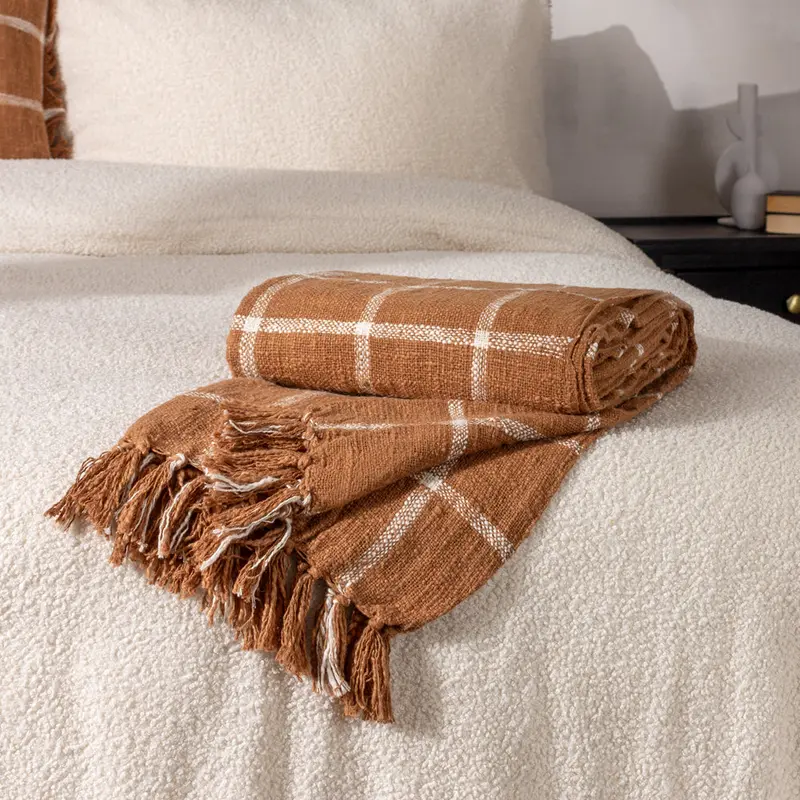Beni Throw Ginger/Natural 1