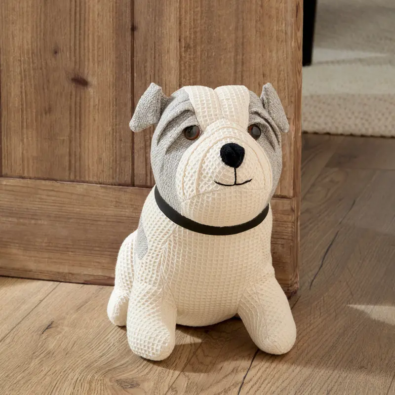 Betsie Waffle Weave Door Stop Natural 1