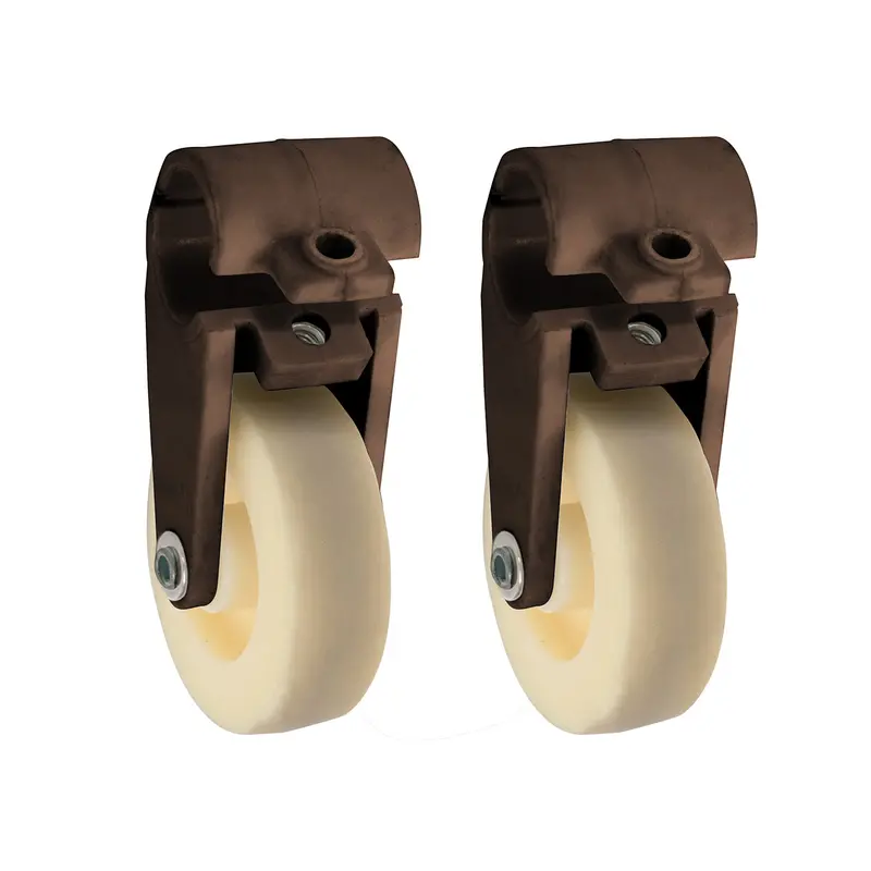 Bliss Hammocks Gfc-Whkt Wheel Kit For Gravity Free Chairs | 2 Wheels Included (Brown) 1