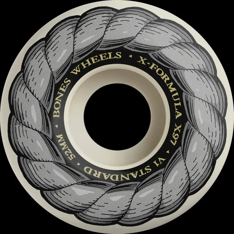 Bones Xf 97A V1 Standard Wheels - Natural 1
