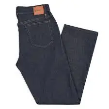 Brixton Labor 5-Pocket Denim Pant - Raw Indigo 1