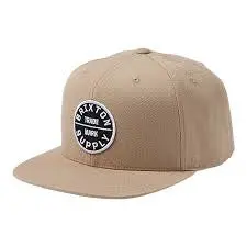 Brixton Oath Iii Snapback Cap - Sand 1