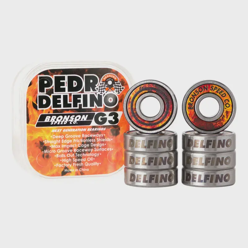 Bronson Speed Co. G3 Bearings -  Pedro Delfino 1