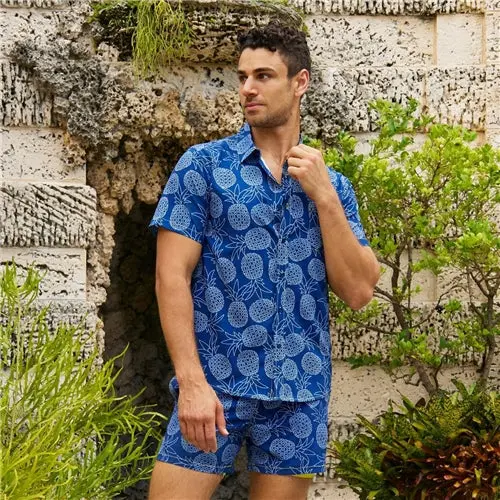 Capelle Miami - Ocean Blue Pineapple / Shirt 1