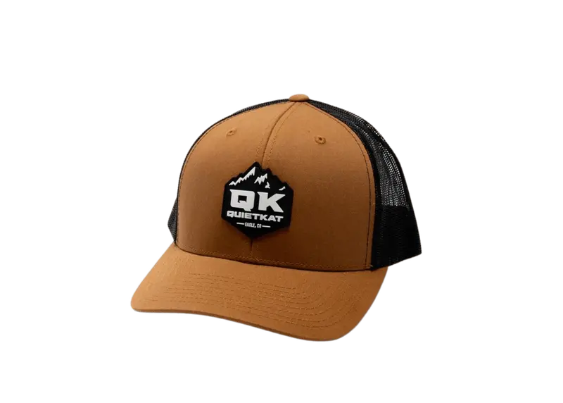 Caramel Trucker Hat for Outdoor Enthusiasts