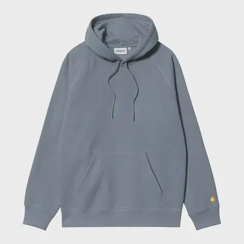 Carhartt Wip Chase Hooded Sweater - Angelite/Gold 1