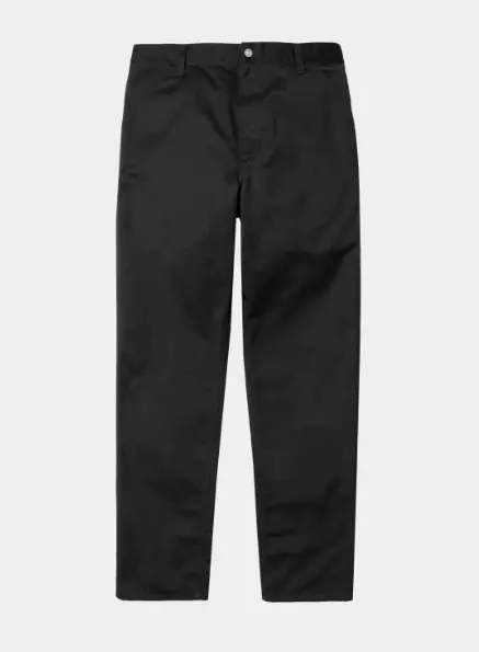 Carhartt Wip Simple Pant - Black Rinsed 1