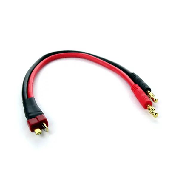 Common Sense Rc Deans Type Charging Adapter With Banana Plugs 1