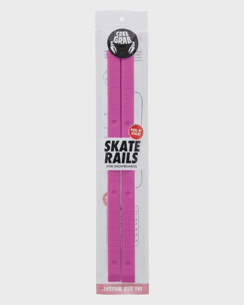 Crab Grab Skate Rails - Hot Pink 1