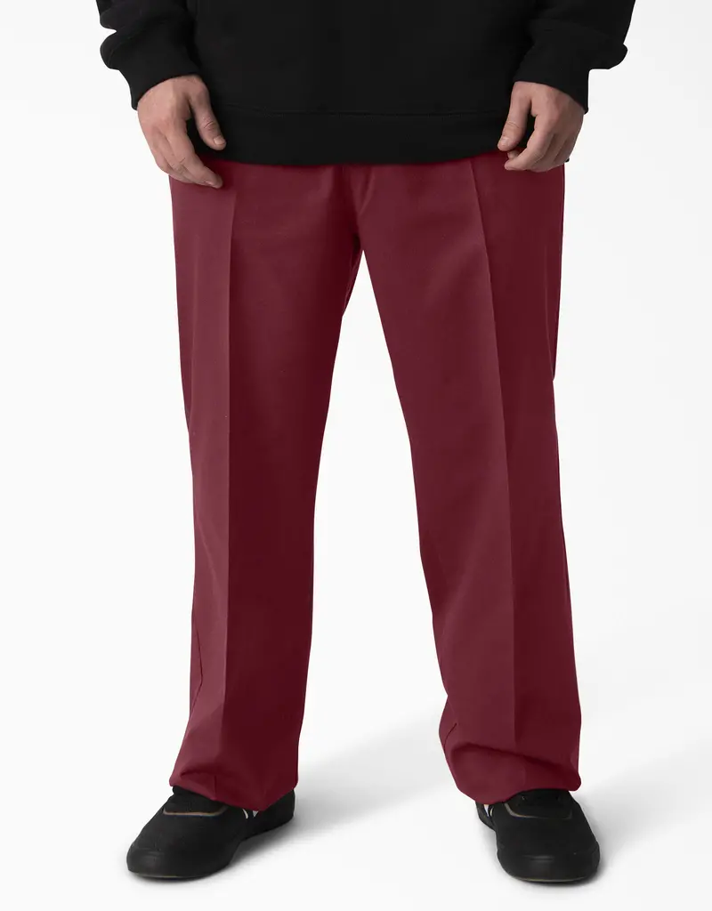 Dickies Jf Loose Fit Straight Leg Pants - Cordovan 1