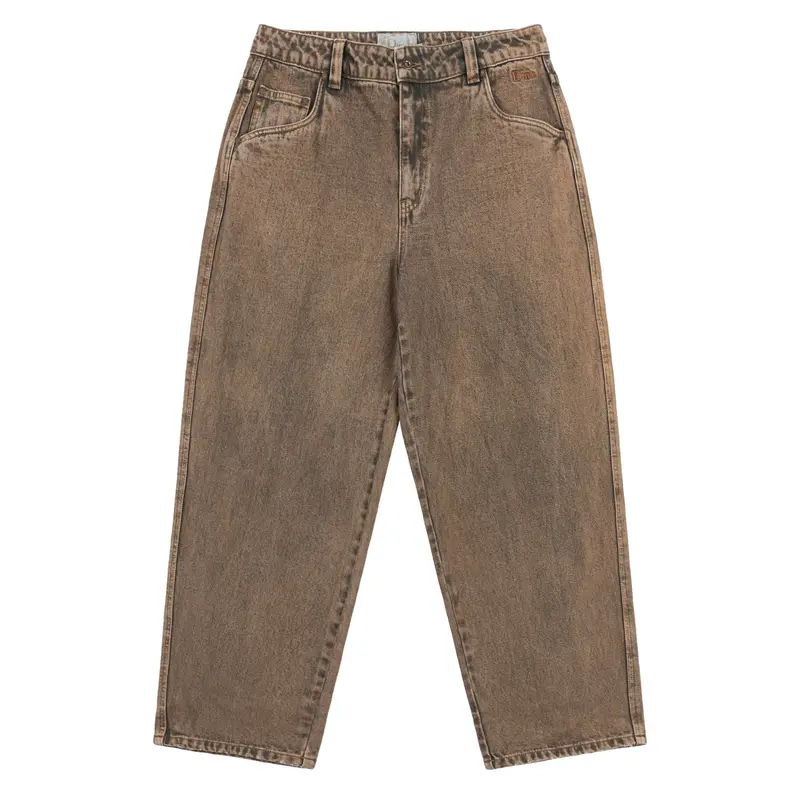 Dime Classic Baggy Denim Pant - Overdyed Brown 1