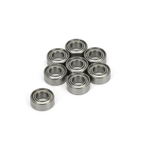 Ecx Rc Metal Shield Wheel Bearing Set (8) 5X10x4mm 1