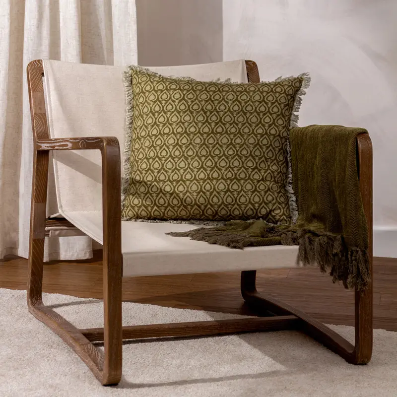 Georgi Cushion Olive 1