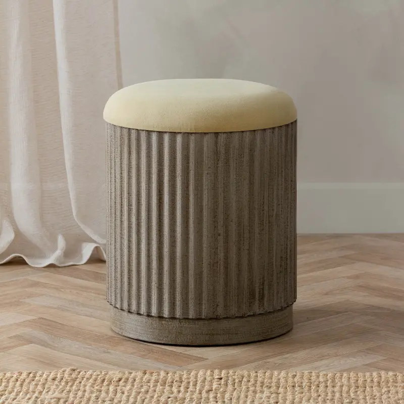 Hadden Storage Footstool Eucalyptus 1