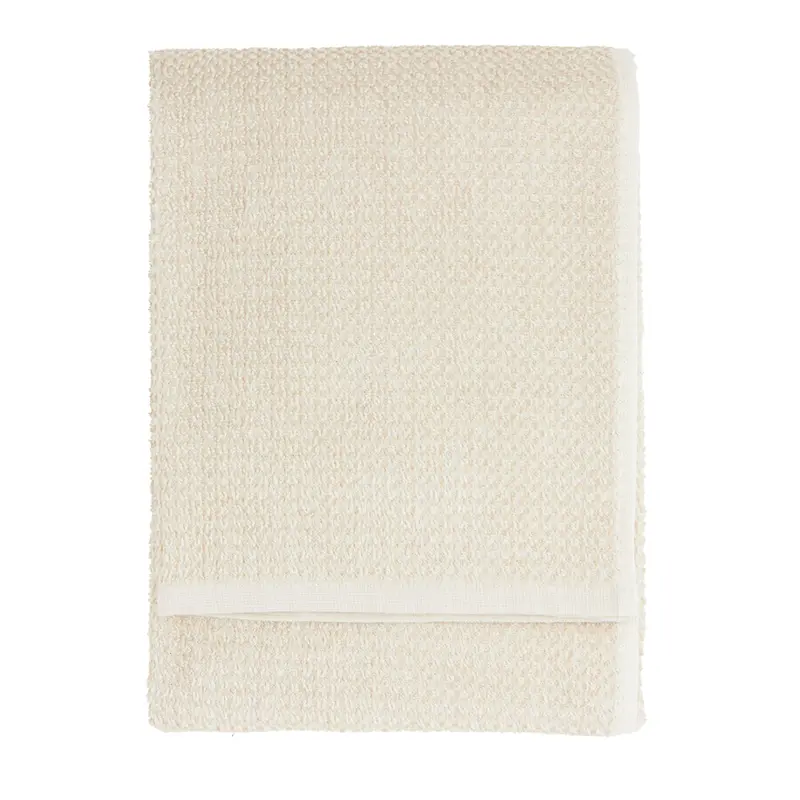 Hebden Textured Waffle Towels Stone 1