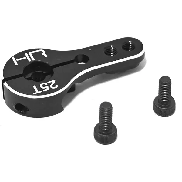 Hot Racing Alum Lock Servo Arm 2H M3 Mount M3 25T Fut 1