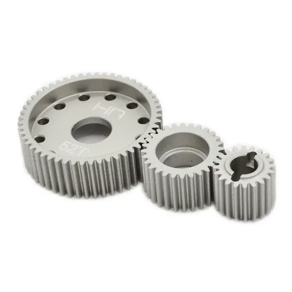 Hot Racing Hard Anodized Aluminum Center Gear Set 1