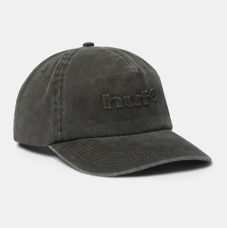 Huf Pacific Wash 5 Panel Cap - Black 1