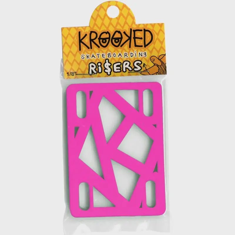 Krooked 1/8" Risers - Pink 1