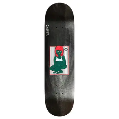 Krooked Dbx Cromer The Green Lady Deck - Grey 1