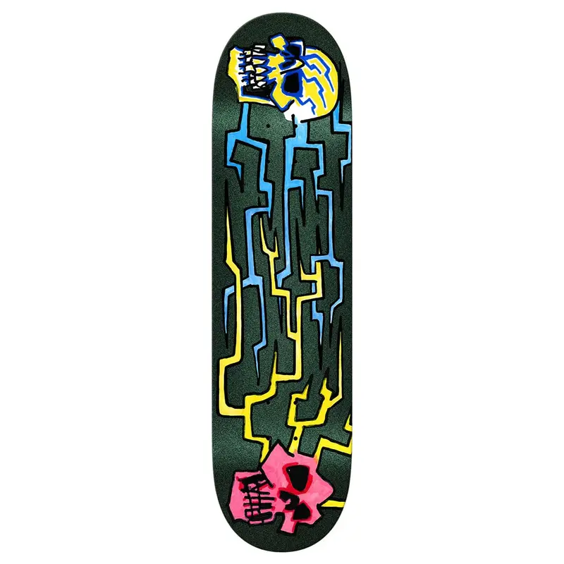 Krooked Worrest Skulls & Bolts Tt Slick Deck 1