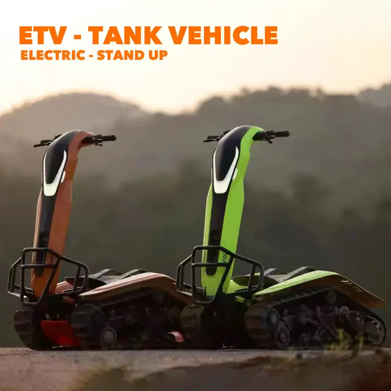 Luckyram - Electric Utility Snowmobile Standing / Etv Tank Vehicle 1