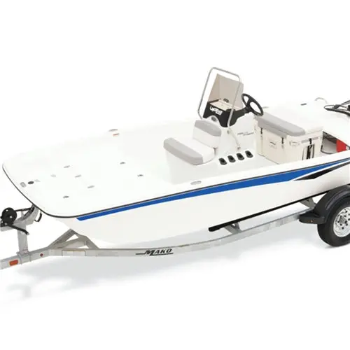 Mako - Pro Skiff 15Cc  Blue Patriot Blue Hull And Trailer 1