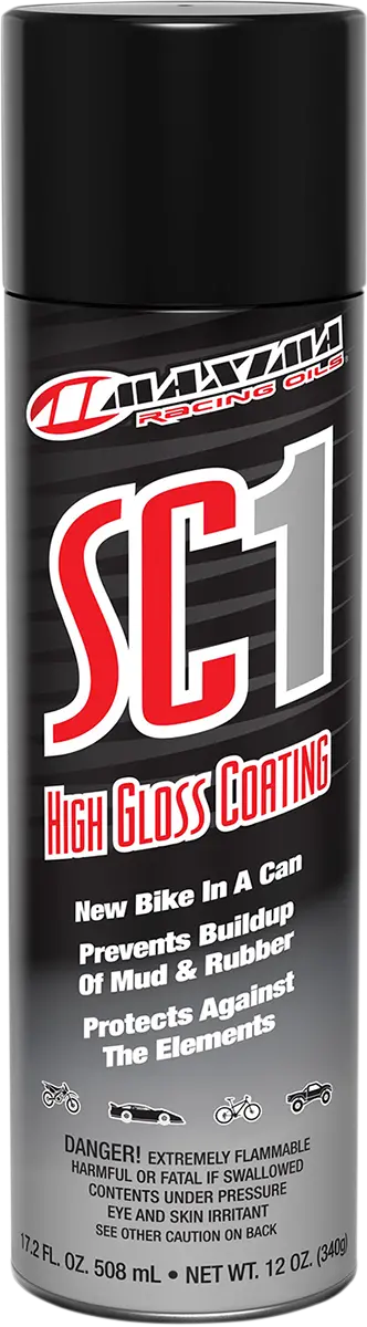 Maxima Racing Oil Sc1 High Gloss Coating - Silicone Detailer - 12Oz 1