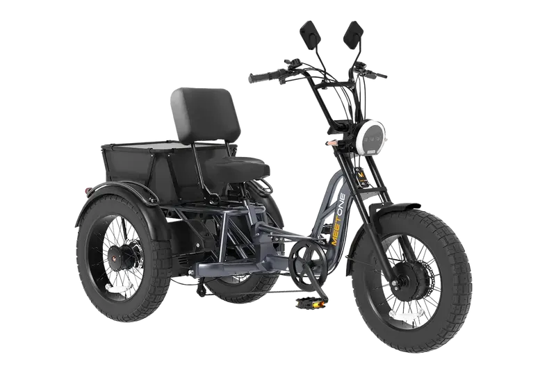 Meet One Tour Dual Motor Dual Battery Electric Trike 1