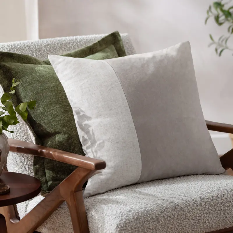 Morden Soft-Washed Velvet Cushion Doe 1
