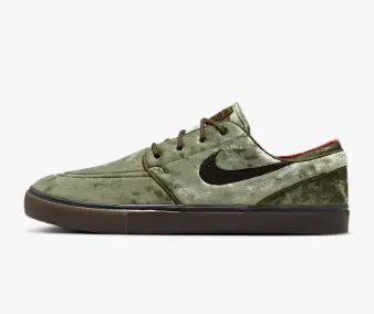 Nike Sb Zoom Janoski Og+ Se Shoe - Medium Olive/Baroque Brown/Dark Team Red/Velvet Brown 1
