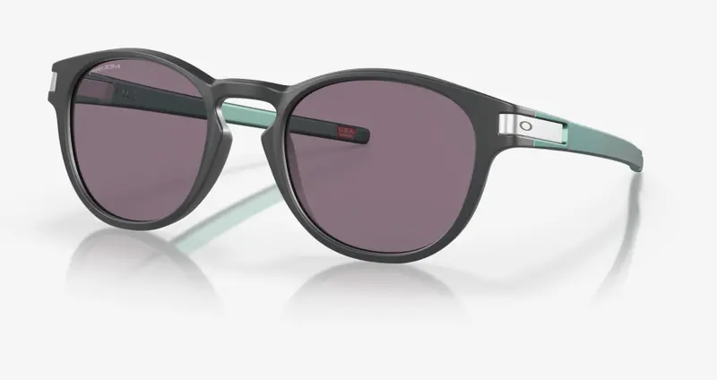 Oakley Latch Sunglasses - Matte Carbon/Prizm Grey 1