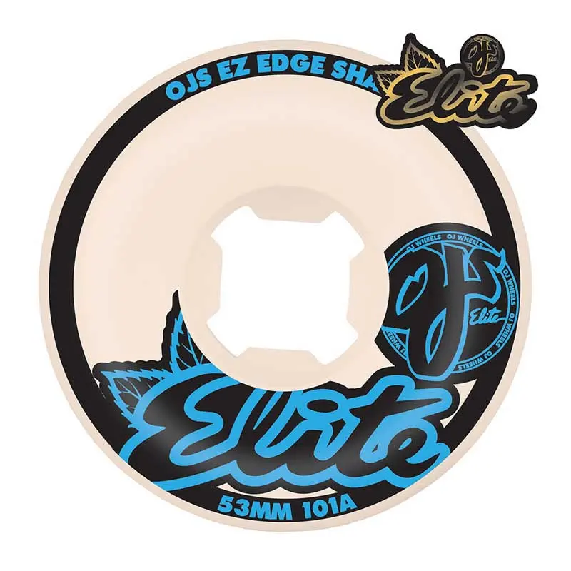 Oj Elites Ez Edge 101A Wheels - White 1