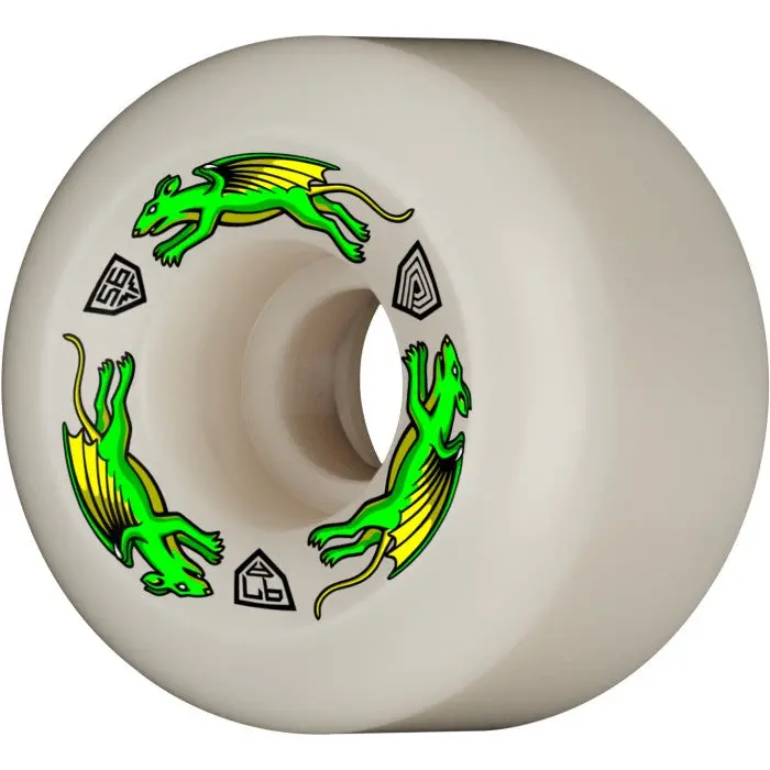 Powell Peralta Nano Rat Dragon Formula 97A Wheels - Natural 1