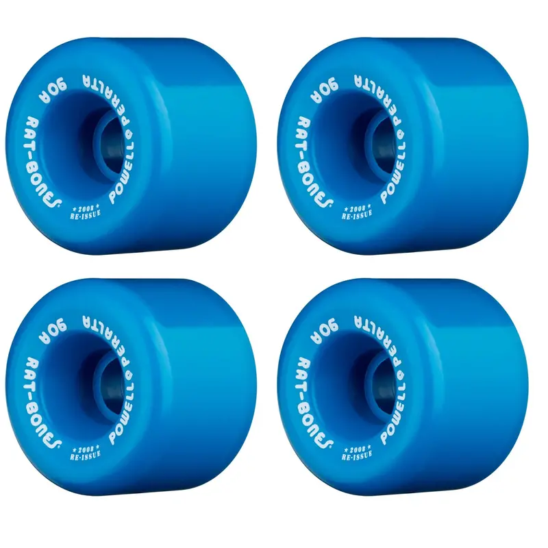 Powell Peralta Rat Bones 90A Wheels - Blue 1