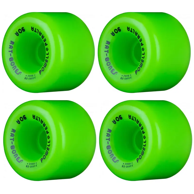 Powell Peralta Rat Bones 90A Wheels - Green 1