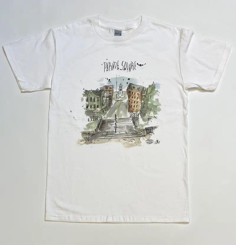 Pro Skates Josh G. Parade Square Front T-Shirt - White 1