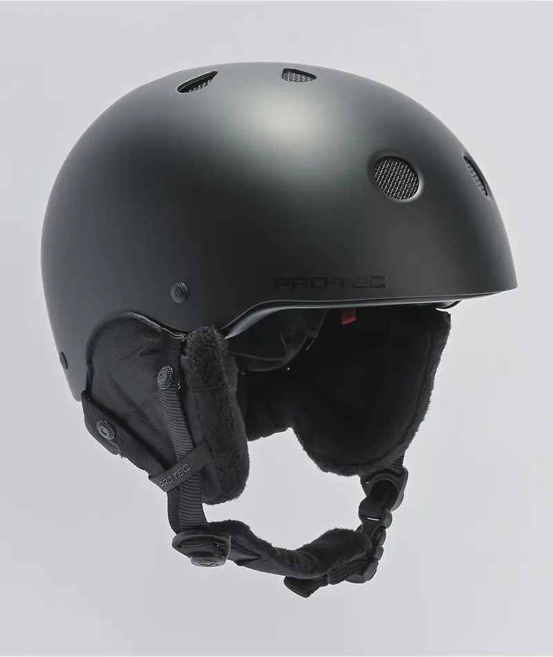 Pro-Tec Classic Jr. Certified Snow Helmet - Stealth Black 1