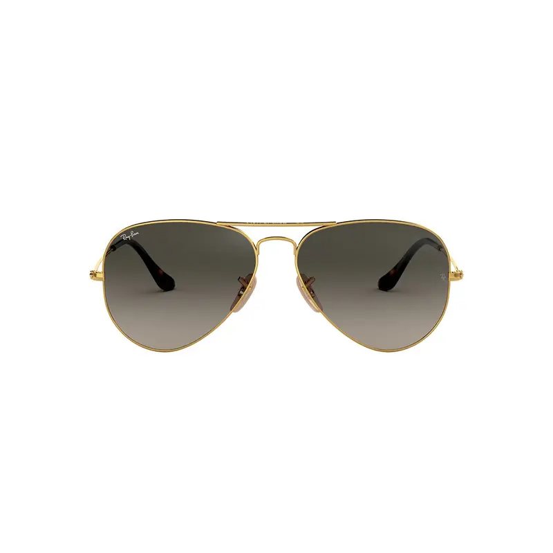 Ray-Ban Aviator Rb3025 Sunglasses - Shiny Bronze / Light Grey 1