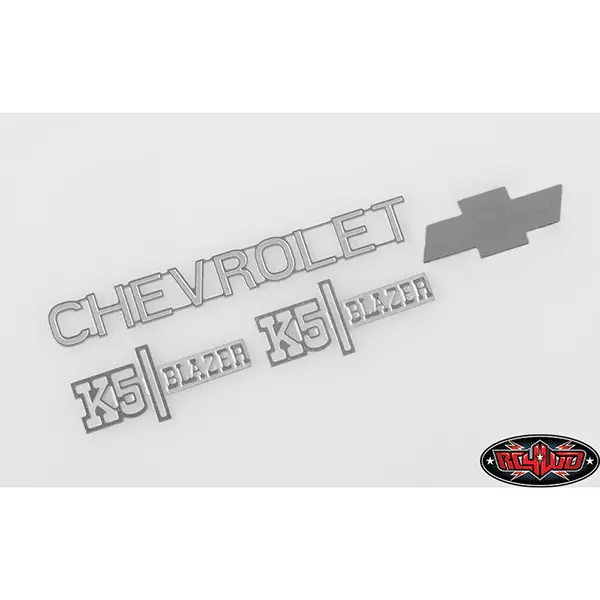 Rc4wd Chevrolet Blazer Metal Emblem Set 1