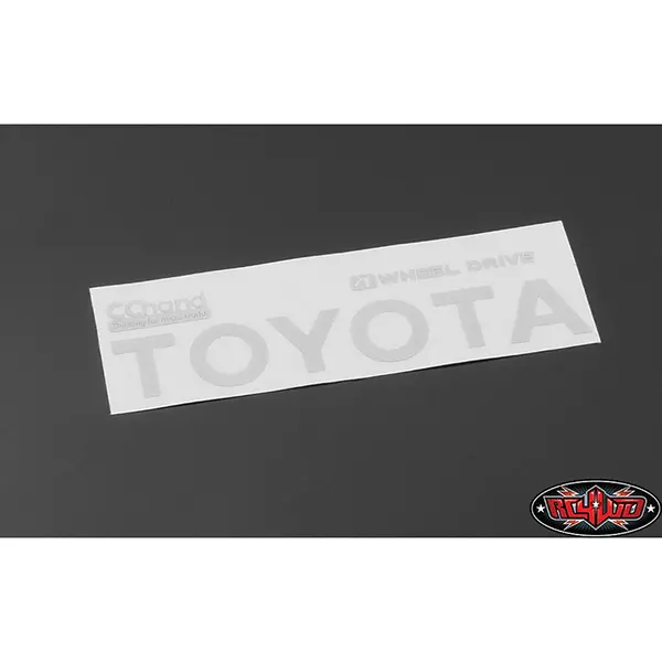 Rc4wd Metal Rear Emblem For Tf2 Mojave Body (White) 1