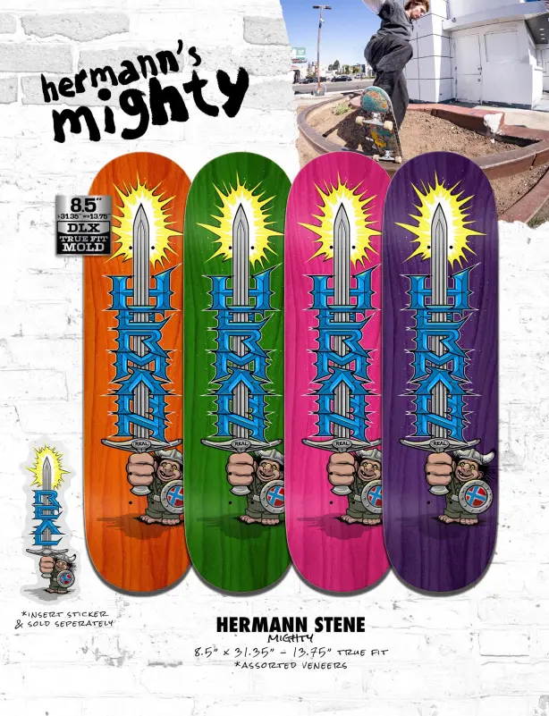 Real Hermann Mighty Deck 1