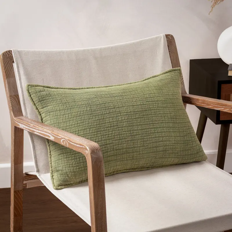 Ribble Cushion Khaki 1