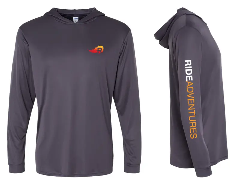 Ride Adventures Upf 50+ Sun Shirt In Graphite 1
